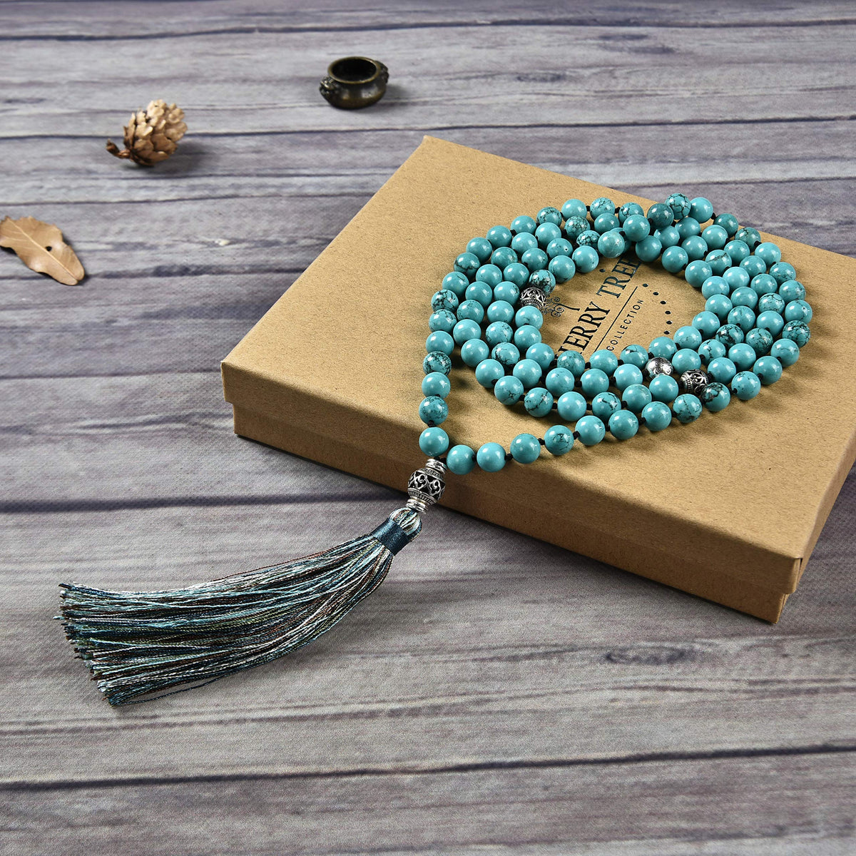 Cherry Tree Collection Turquoise Howlite product image