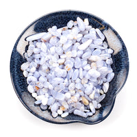Cherry Tree Collection | Polished Gemstone Chips | 1/2 Pound (Blue Lace Agate)