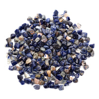 Cherry Tree Collection | Polished Gemstone Chips | 1/2 Pound (Sodalite)
