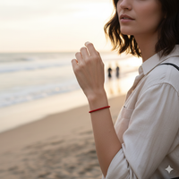 Cherry Tree Collection | Red String Bracelet | Plain