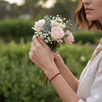Cherry Tree Collection | Red String Bracelet | Plain