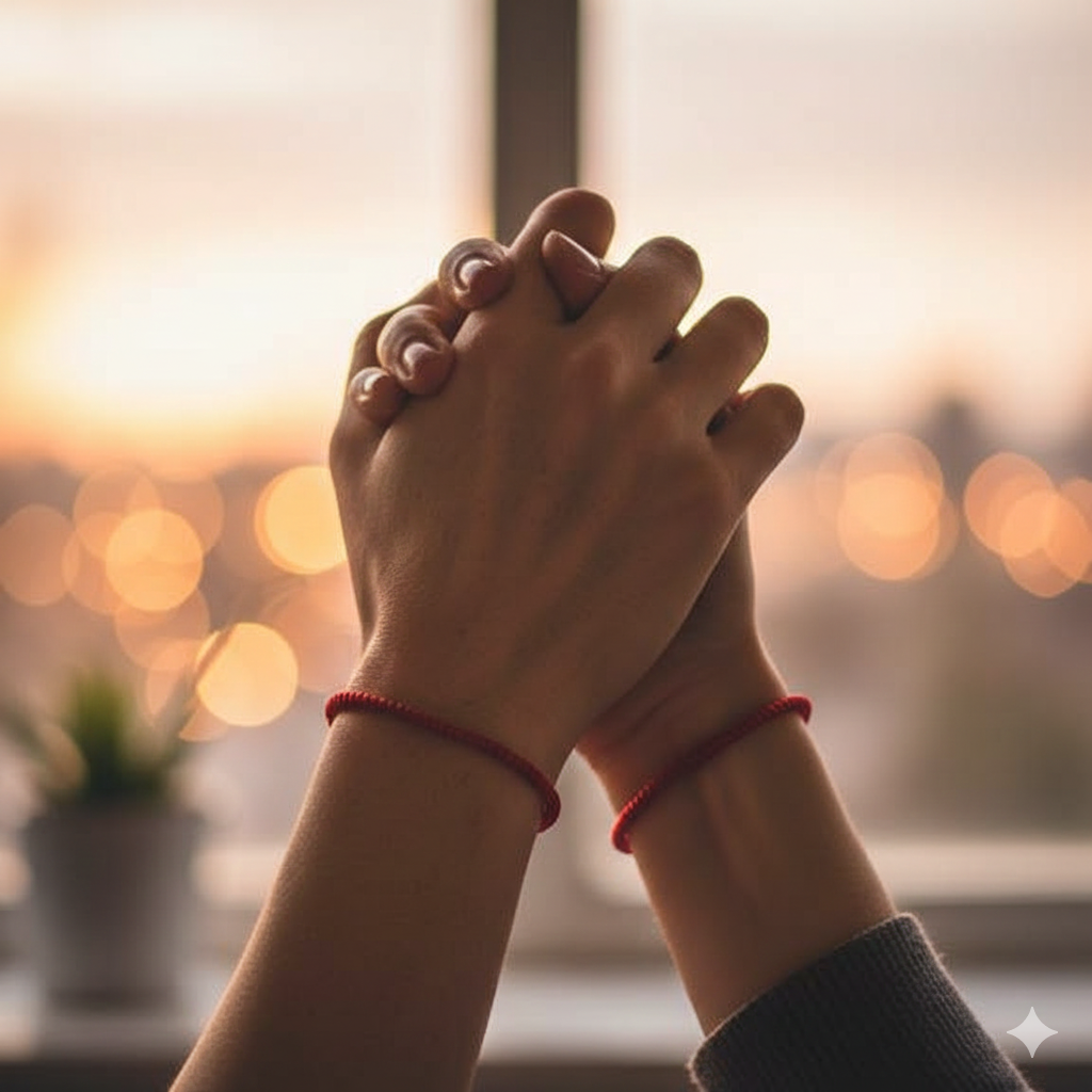 Cherry Tree Collection | Red String Bracelet | Plain