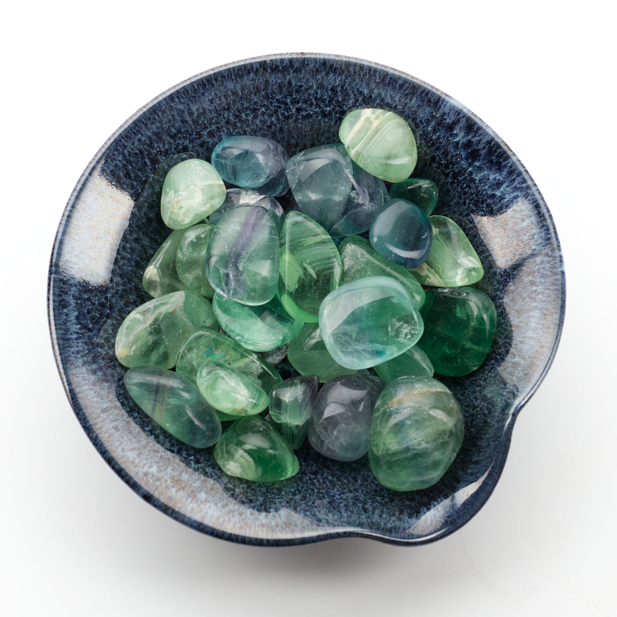 Polished Gemstone Nuggets | 1/2 Pound (Green Fluorite)