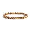 Stretch Bracelet | 4mm Beads (Picture Jasper)