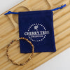 Cherry Tree Collection | Stretch Bracelet | 4mm Beads (Picture Jasper)