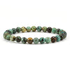 Cherry Tree Collection | Stretch Bracelet | 6mm Beads (African Turquoise)