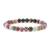 Stretch Bracelet | 6mm Beads (Rainbow Tourmaline)