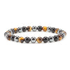 Cherry Tree Collection | Stretch Bracelet | 6mm Beads (Triple Protection Gold)