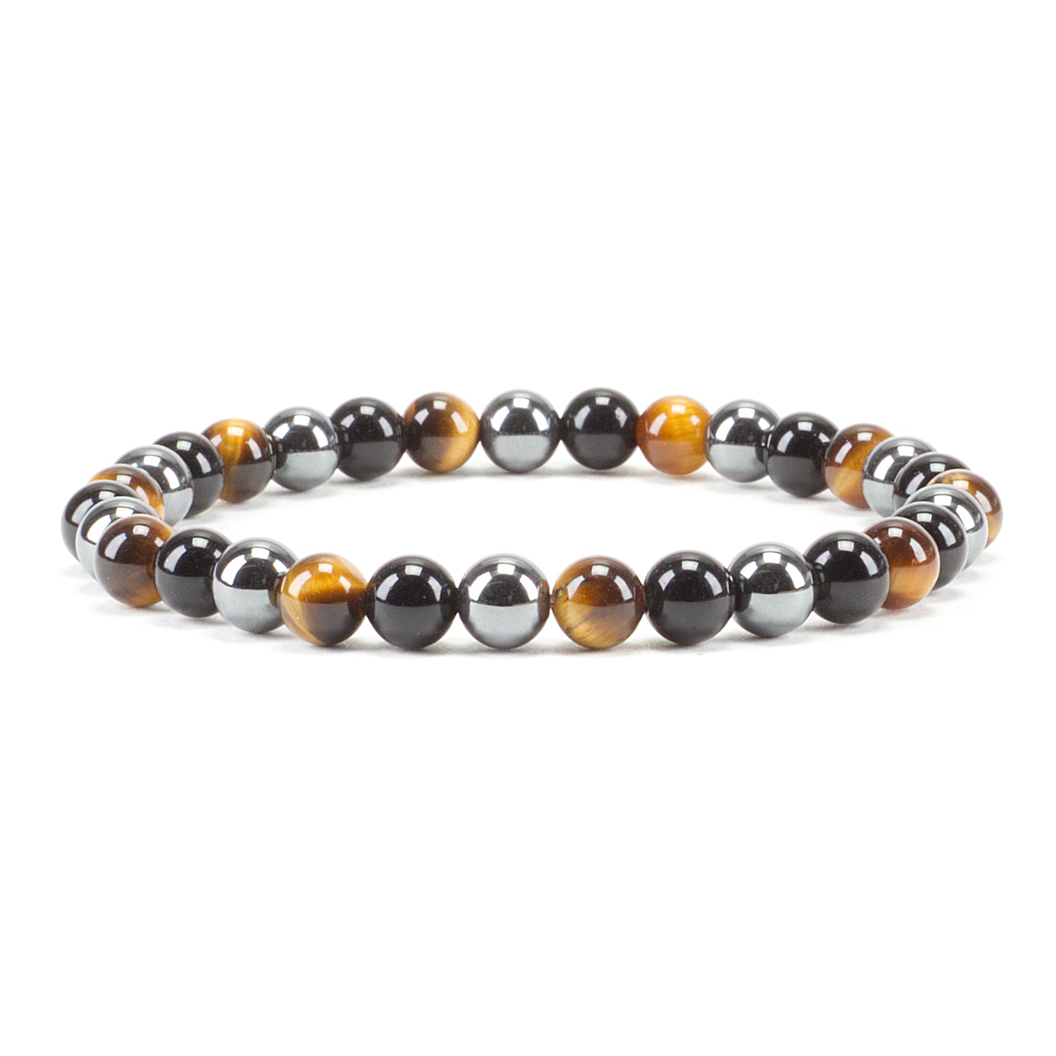 Cherry Tree Collection | Stretch Bracelet | 6mm Beads (Triple Protection Gold)