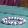 Cherry Tree Collection | Stretch Bracelet | 8mm Beads (Dogtooth Amethyst)