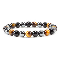 Stretch Bracelet | 8mm Beads (Triple Protection Gold)