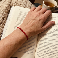 Cherry Tree Collection | Red String Bracelet | Plain