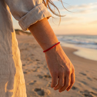 Cherry Tree Collection | Red String Bracelet | Plain