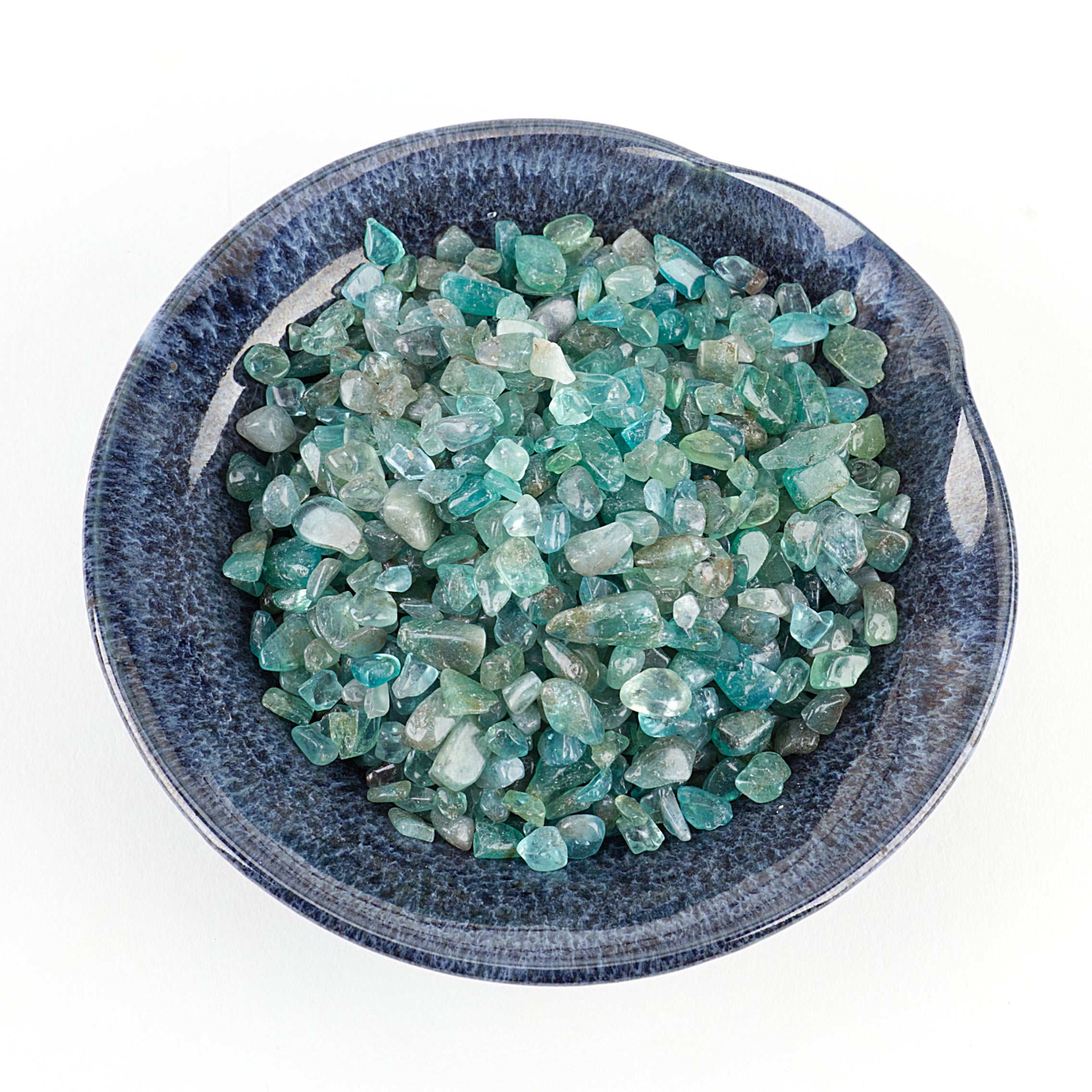 Polished Gemstone Chips | 1/2 Pound (Apatite)