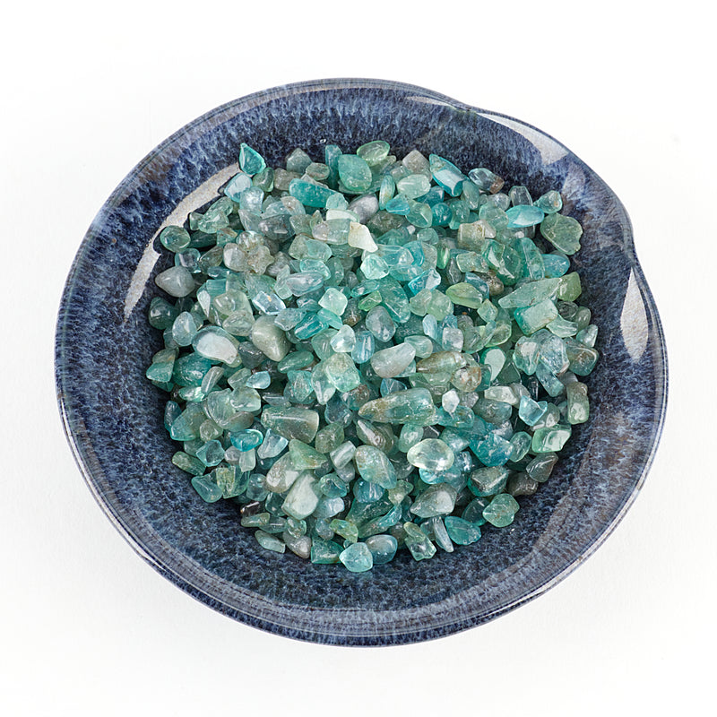 Cherry Tree Collection | Polished Gemstone Chips | 1/2 Pound (Apatite)