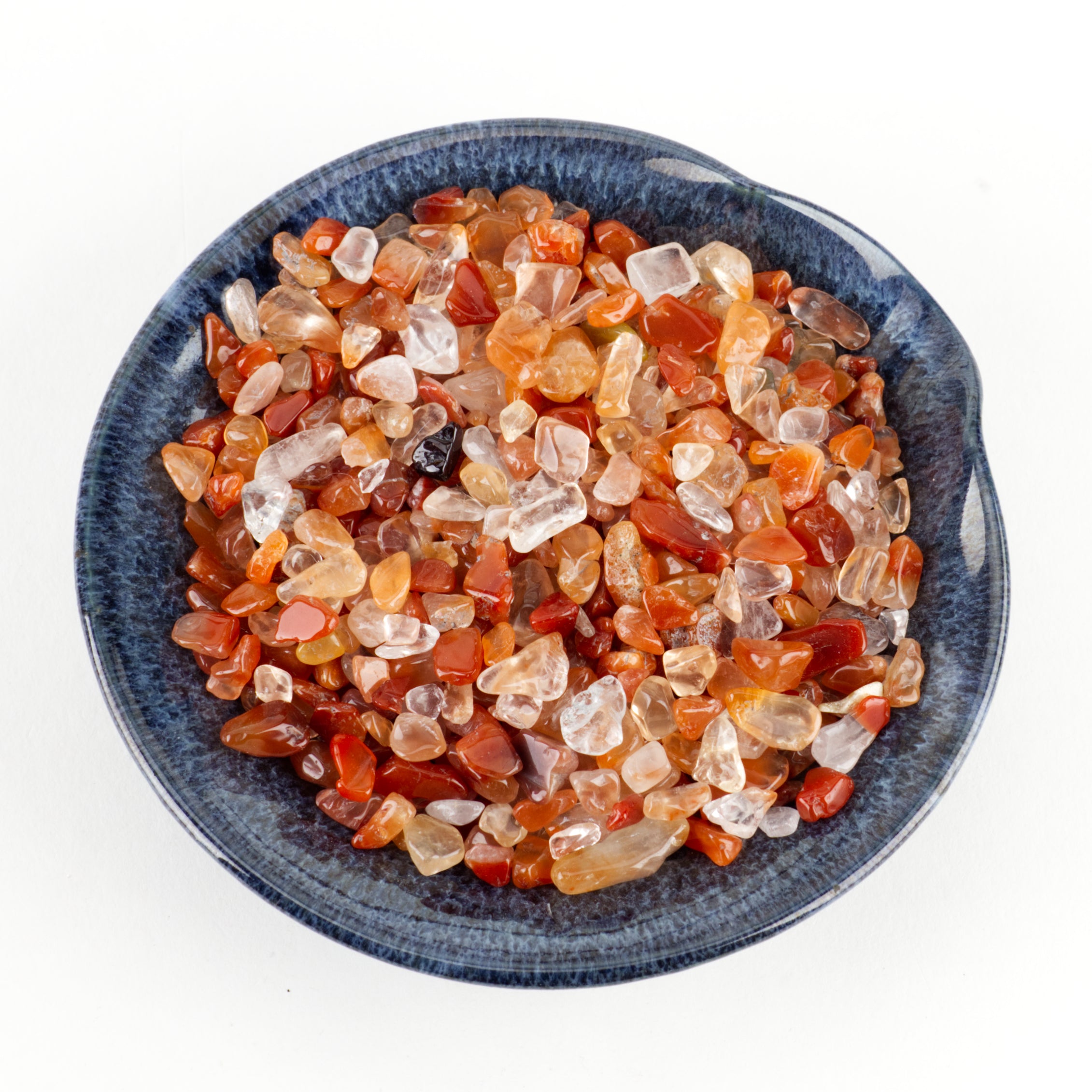 Polished Gemstone Chips | 1/2 Pound (Carnelian)