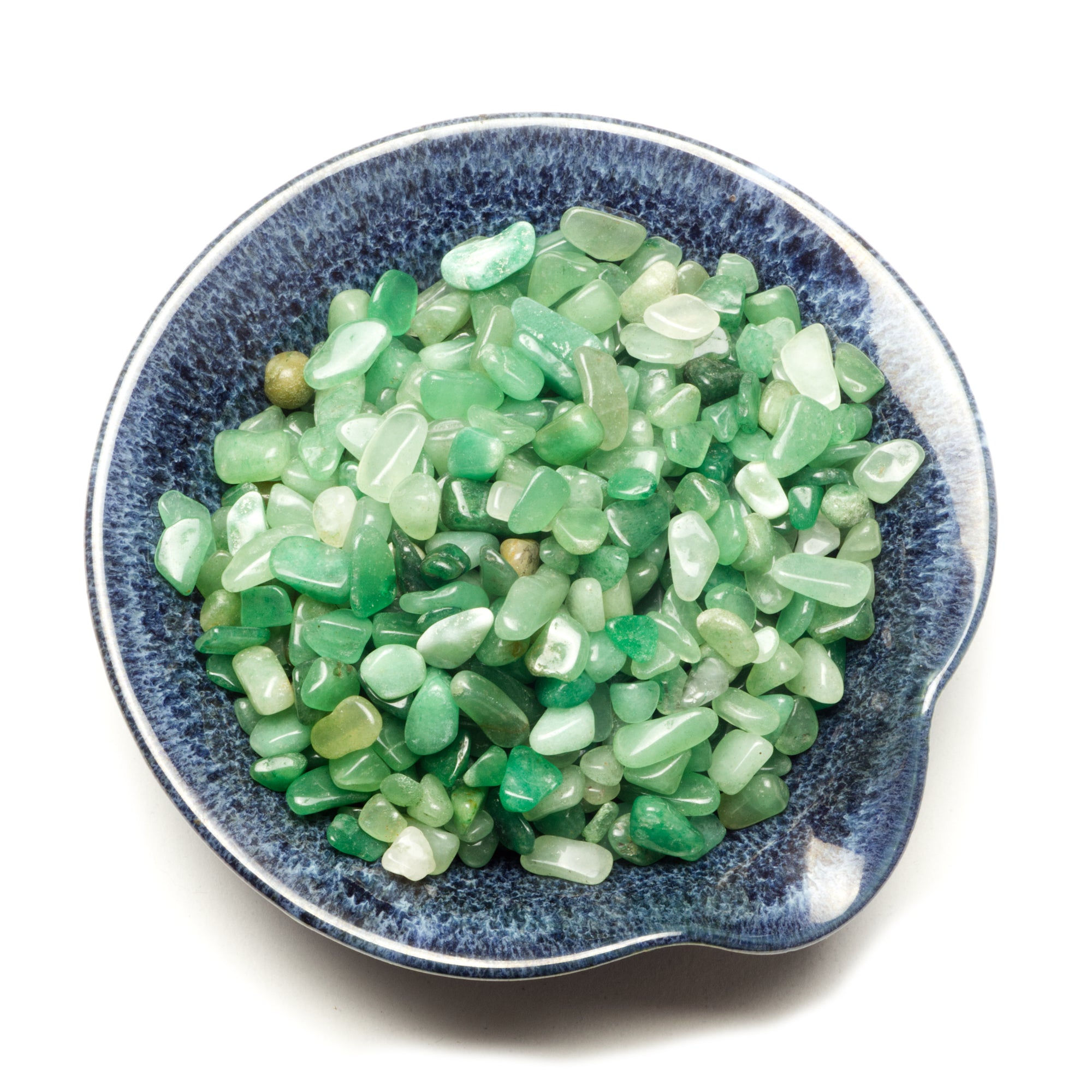 Polished Gemstone Chips | 1/2 Pound (Green Aventurine)