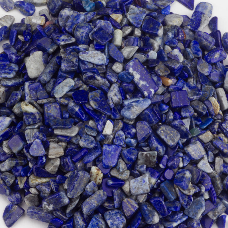 Polished Gemstone Chips | 1/2 Pound (Lapis)