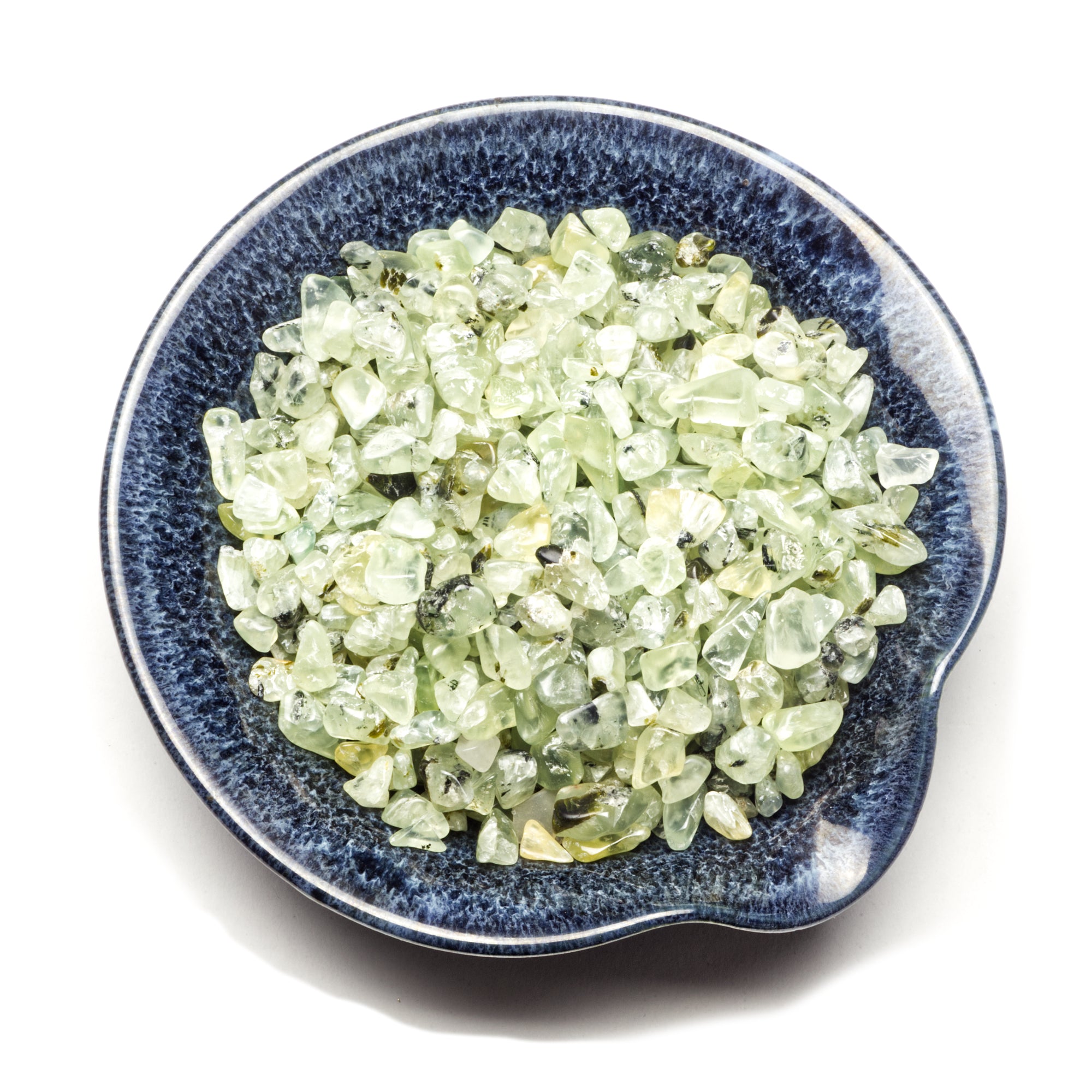 Cherry Tree Collection | Polished Gemstone Chips | 1/2 Pound (Prehnite