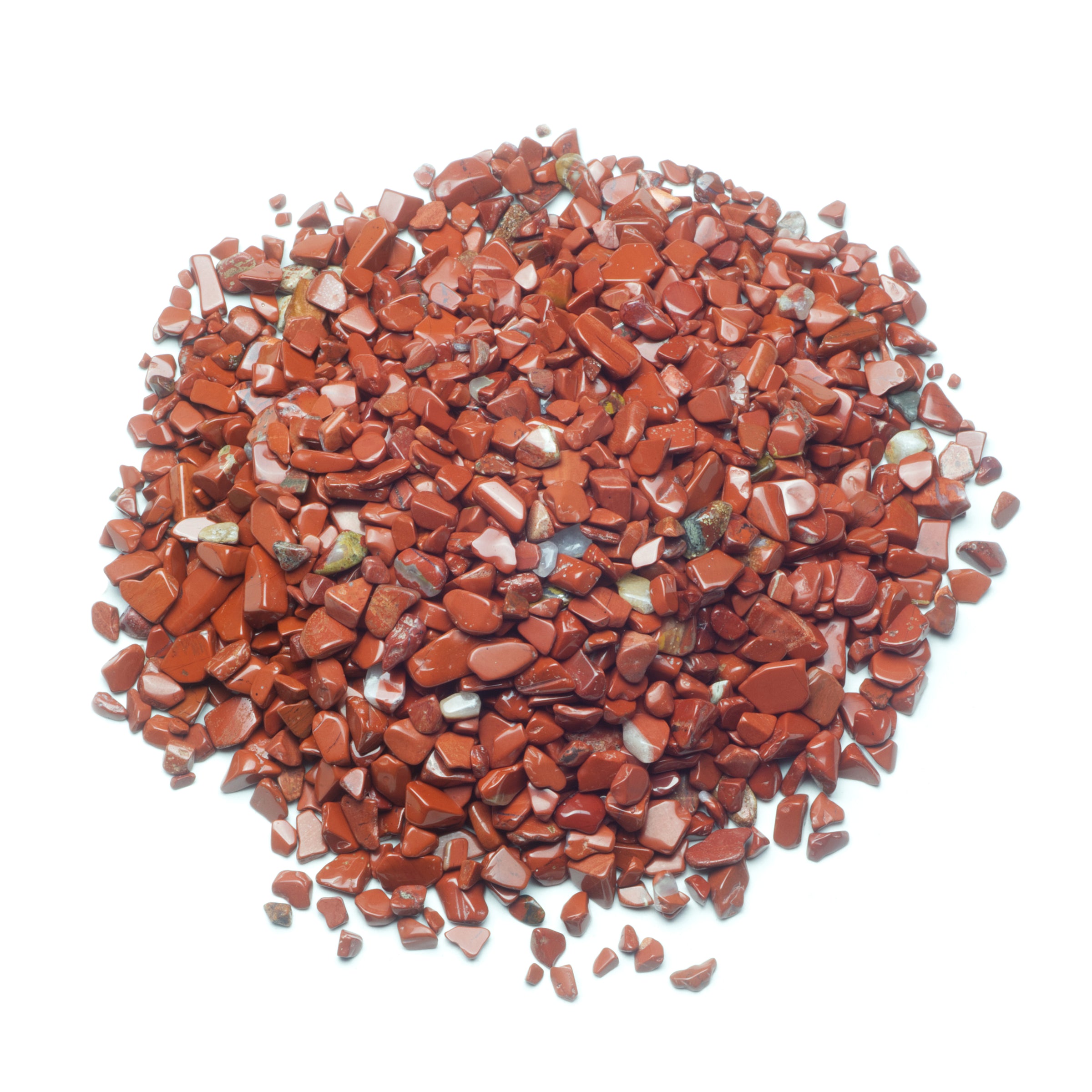 Cherry Tree Collection | Polished Gemstone Chips | 1/2 Pound (Red Jasper)