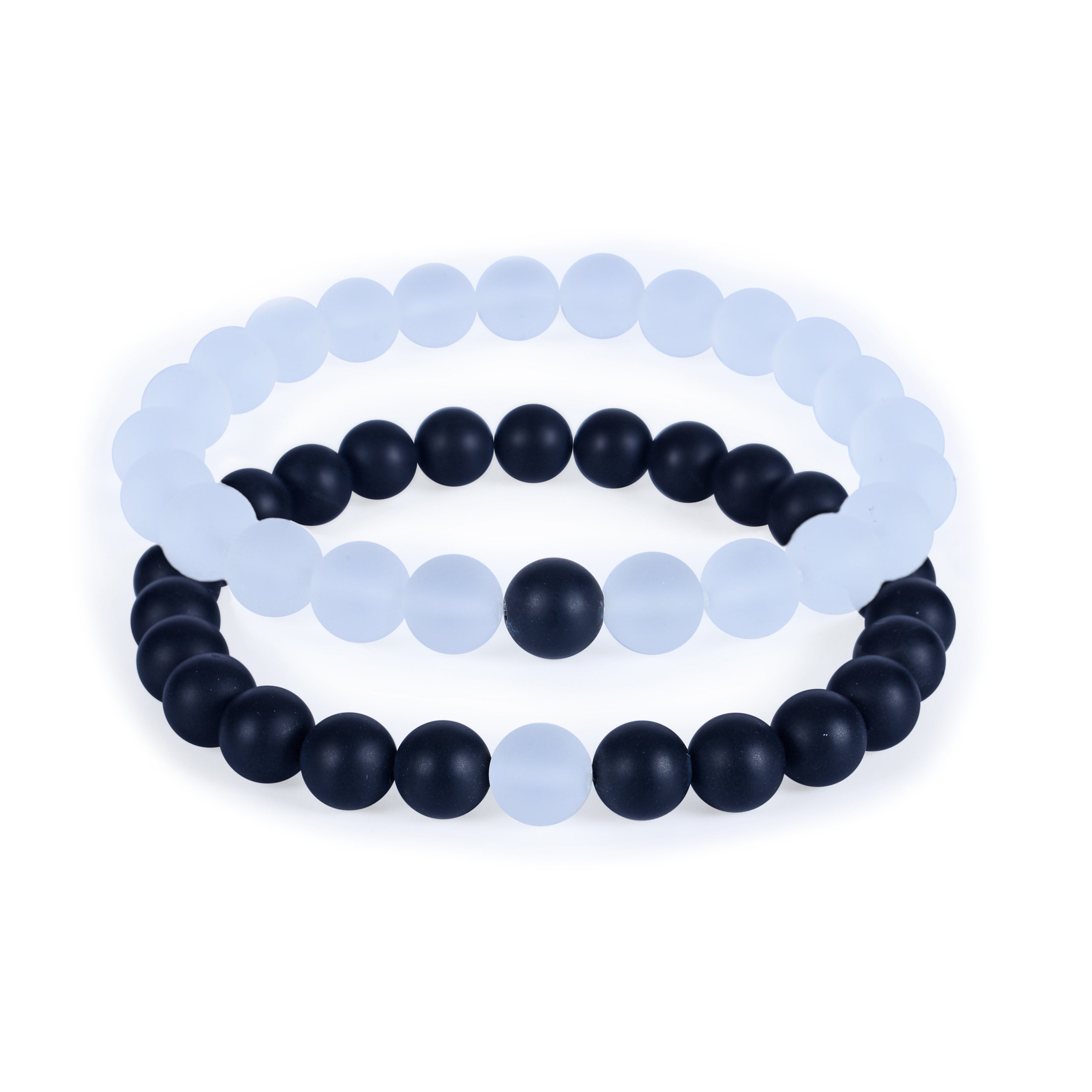 Matte Beads Bead Bracelet Stylish Accessories Ornament Dumbbell Bracelet SH  | eBay