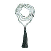 Cherry Tree Collection | Mala Necklace | 108 Hand-Knotted 8mm Round Beads (Burma Jade)