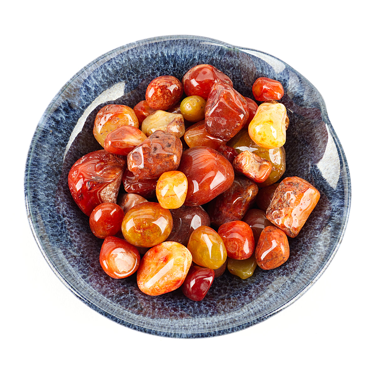 Polished Gemstone Nuggets | 1/2 Pound (Carnelian)