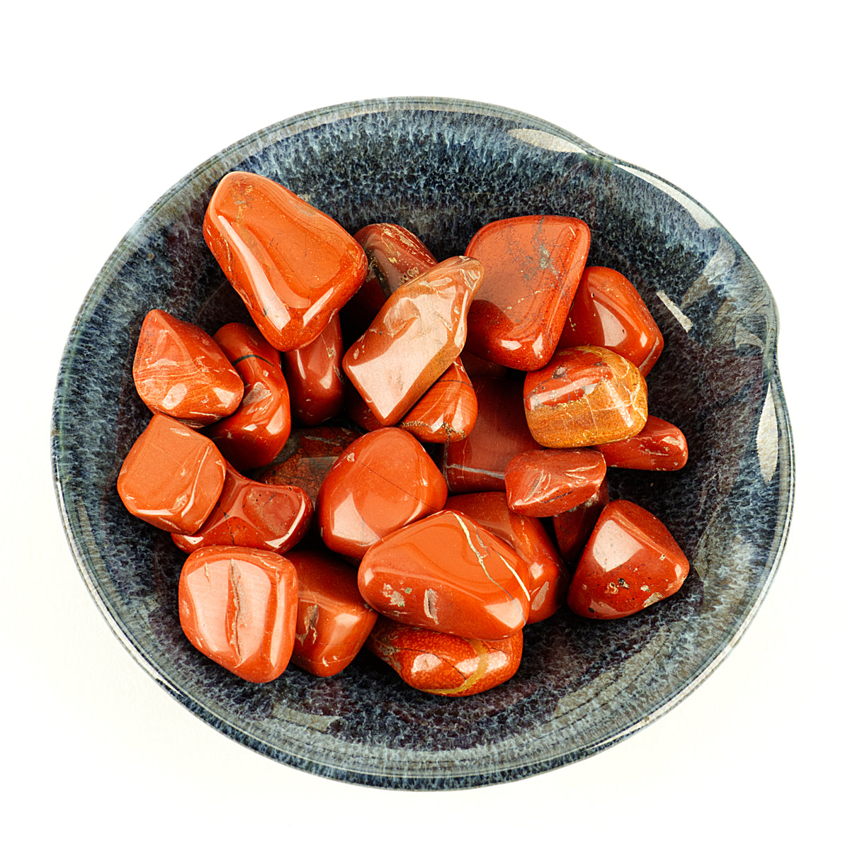 Polished Gemstone Nuggets | 1/2 Pound (Red Jasper)