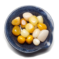 Polished Gemstone Nuggets | 1/2 Pound (Yellow Jade)