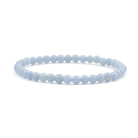Cherry Tree Collection | Stretch Bracelet | 4mm Beads (Angelite)