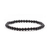 Cherry Tree Collection | Stretch Bracelet | 4mm Beads (Black Agate)