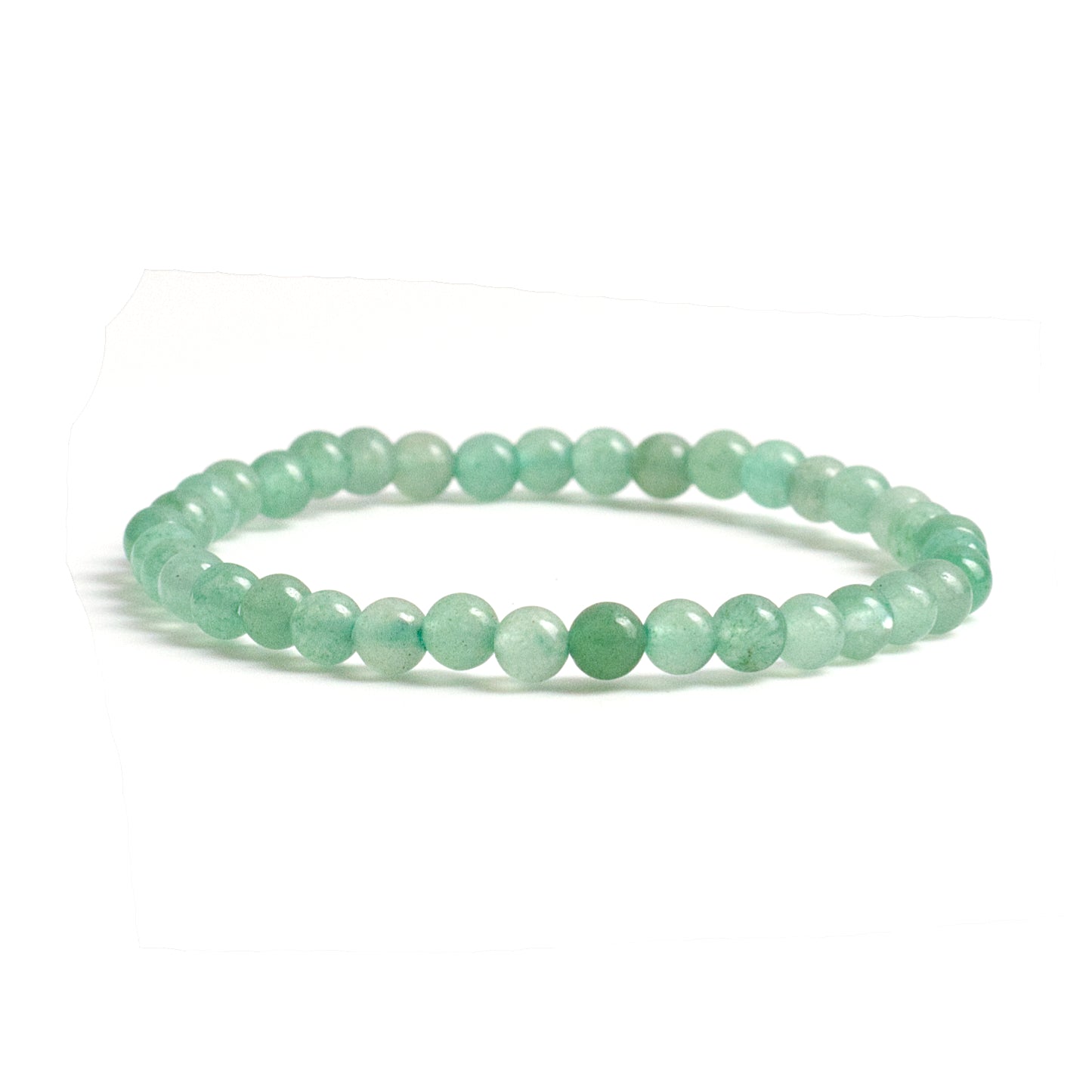 Stretch Bracelet | 4mm Beads (Green Aventurine)