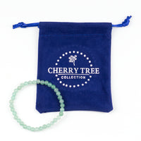 Stretch Bracelet | 4mm Beads (Green Aventurine)