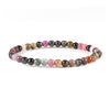 Cherry Tree Collection | Stretch Bracelet | 4mm Beads (Rainbow Tourmaline)