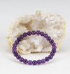 Cherry Tree Collection | Stretch Bracelet | 6mm Beads (Amethyst)