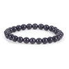 Stretch Bracelet | 6mm Beads (Black Obsidian)