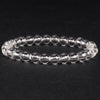 Cherry Tree Collection | Stretch Bracelet | 6mm Beads (Clear Quartz)