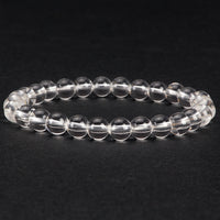 Cherry Tree Collection | Stretch Bracelet | 6mm Beads (Clear Quartz)