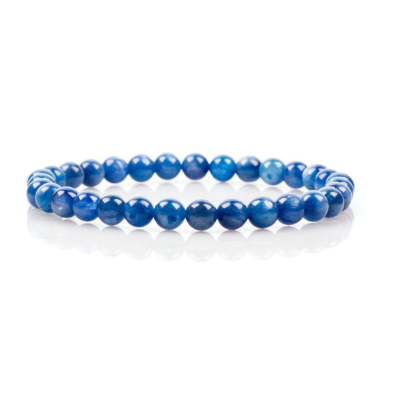 Stretch Bracelet | 6mm Beads (Kyanite)