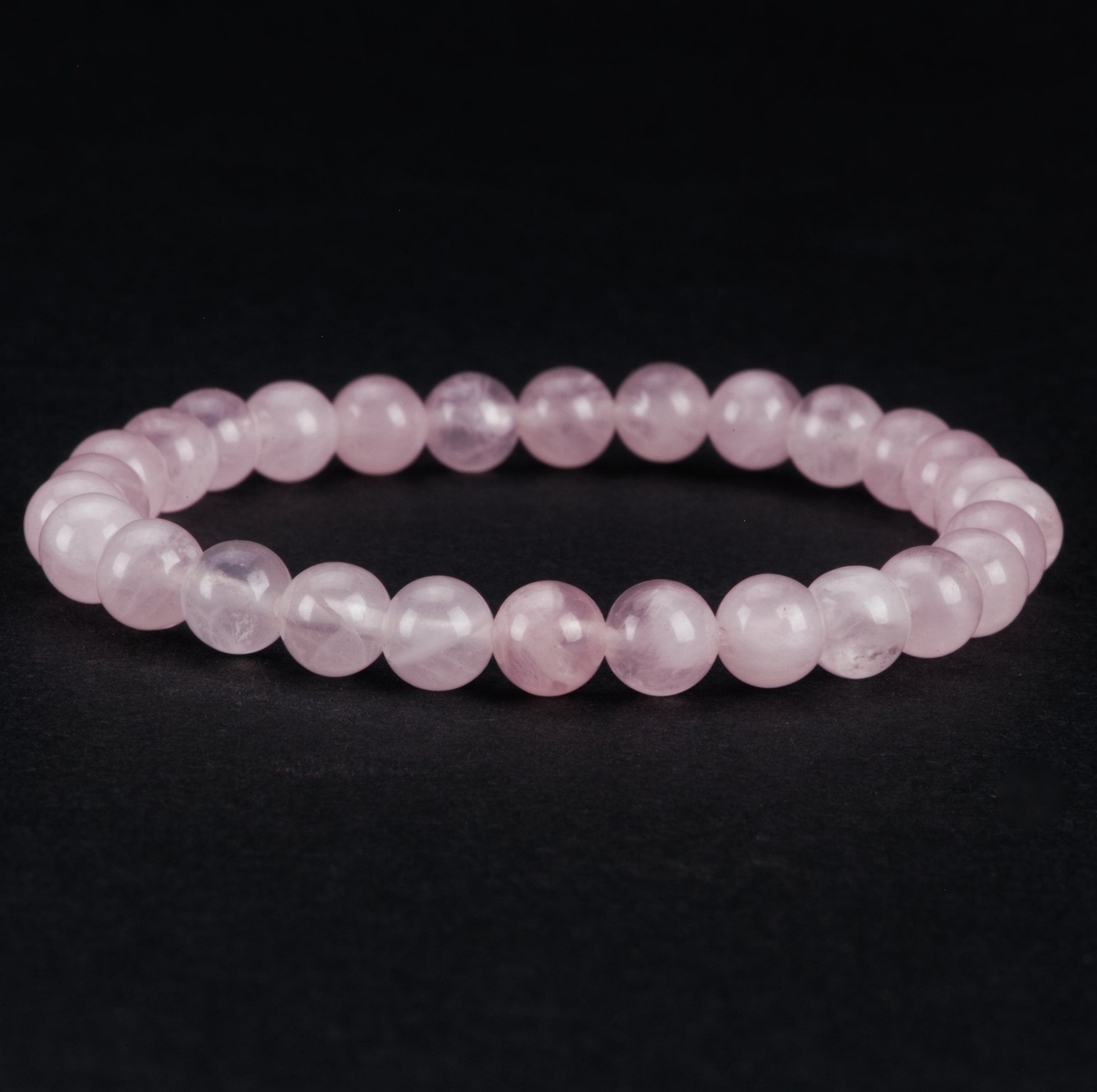 Stretch Bracelet | 6mm Beads (Madagascar Rose Quartz)