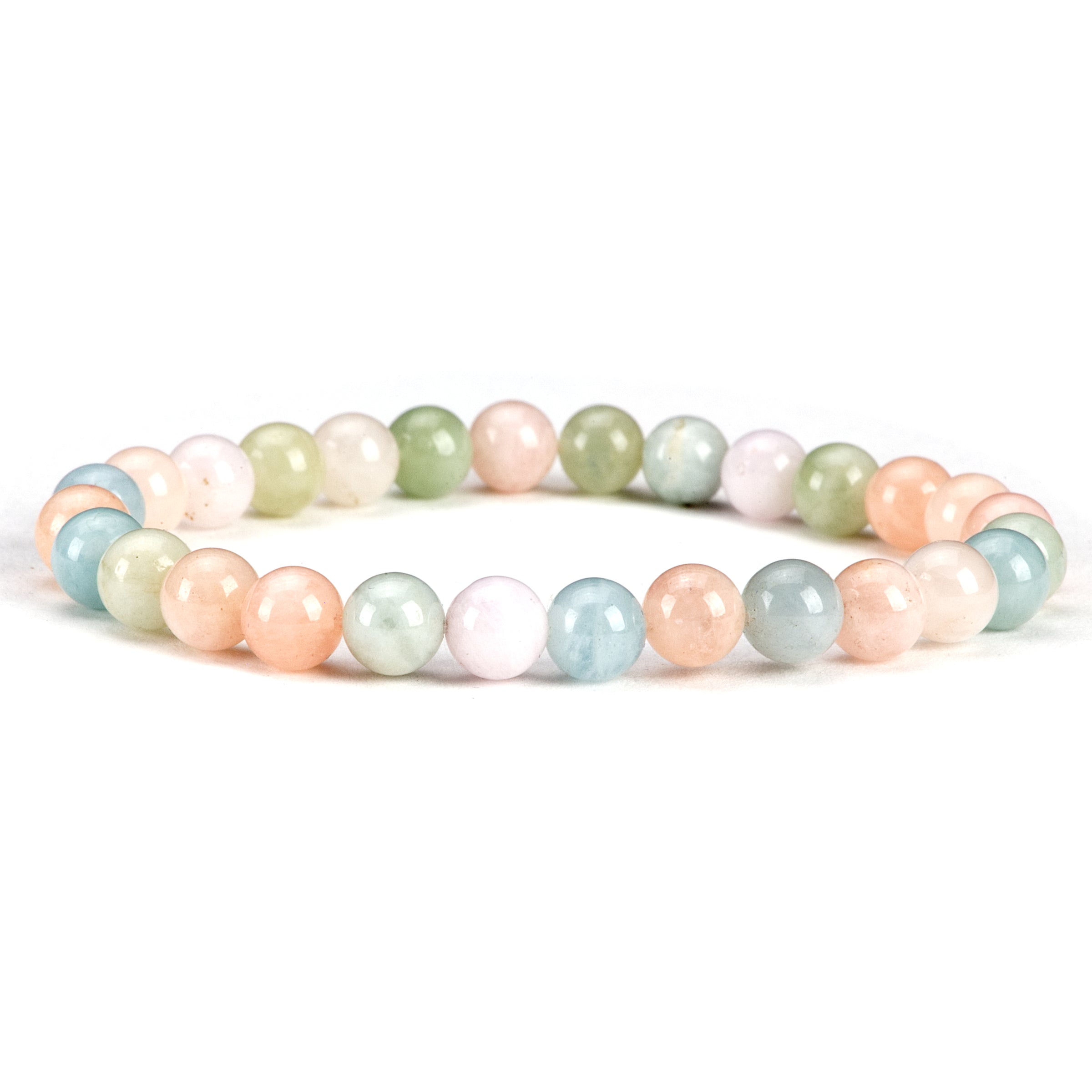 Stretch Bracelet | 6mm Beads (Multi-Beryl)