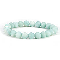 Cherry Tree Collection | Stretch Bracelet | 8mm Beads (Amazonite Matte)