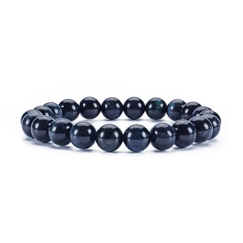 Stretch Bracelet | 8mm Beads (Blue Tiger's Eye)