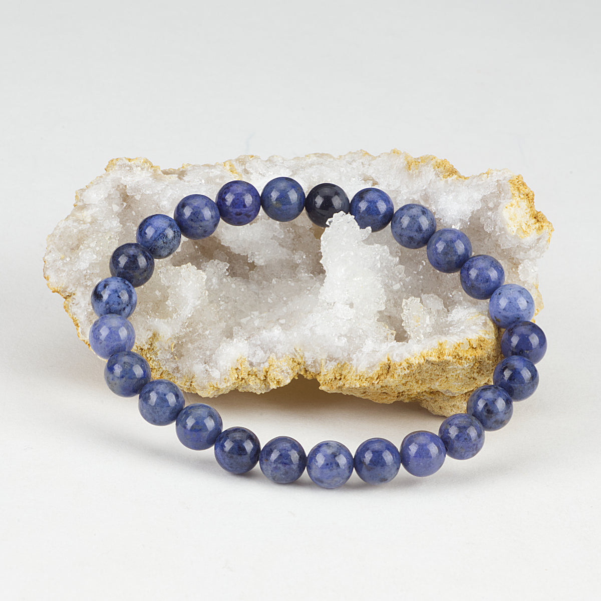 Stretch Bracelet | 8mm Beads (Dumortierite)