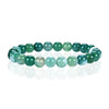 Cherry Tree Collection | Stretch Bracelet | 8mm Beads (Lace Agate - Green)