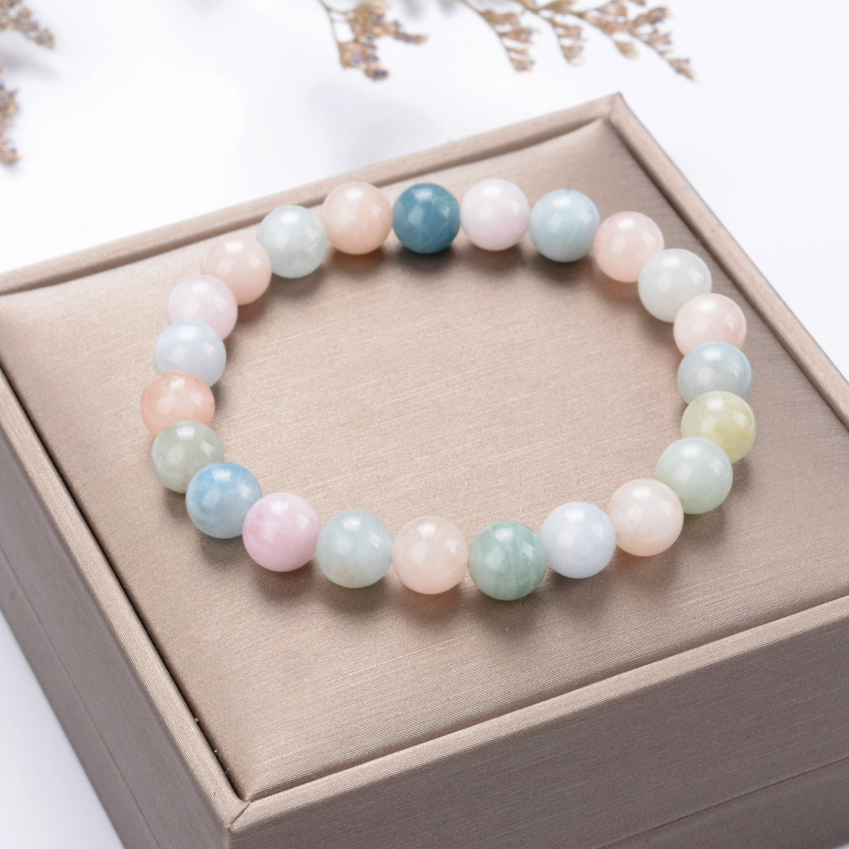 Stretch Bracelet | 8mm Beads (Multi-Beryl)