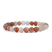 Cherry Tree Collection | Stretch Bracelet | 8mm Beads (Multi-Color Moonstone)