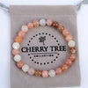 Cherry Tree Collection | Stretch Bracelet | 8mm Beads (Multi-Color Moonstone)