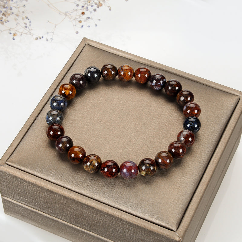 Stretch Bracelet | 8mm Beads (Pietersite)