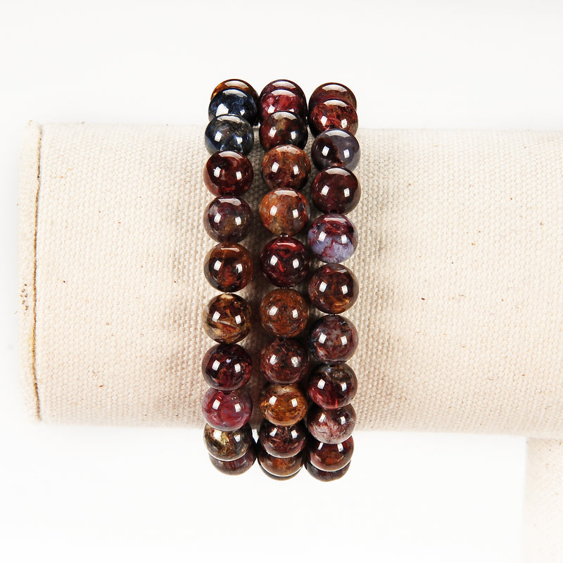 Stretch Bracelet | 8mm Beads (Pietersite)